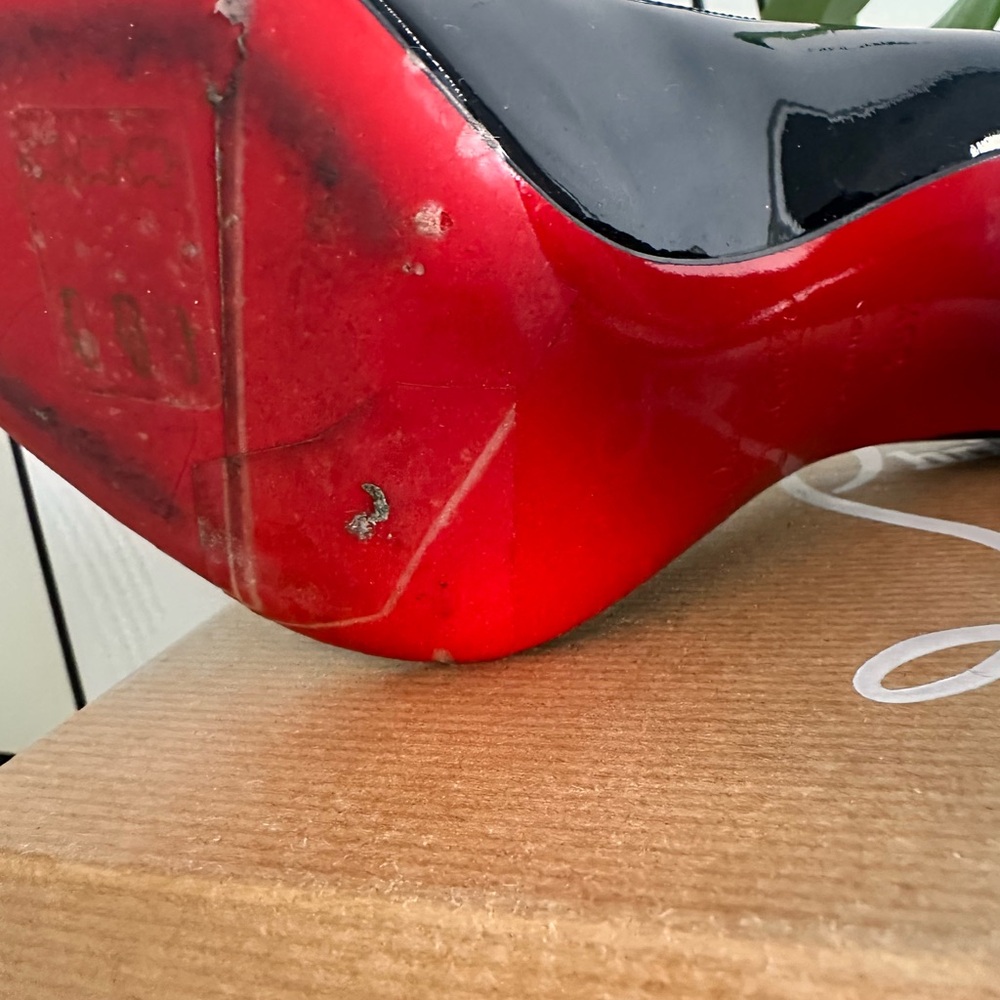 Christian Louboutin Pigalle follies 100ml pumps stilettos classic ones! US 6 - Picture 7 of 11